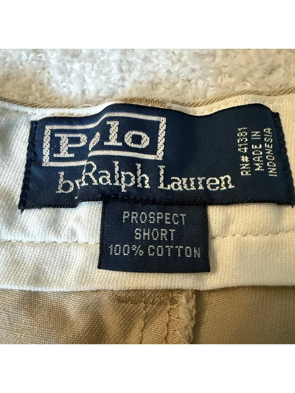 Polo Ralph Lauren Prospect Chino Shorts Men’s 42 Beige Classic Cotton